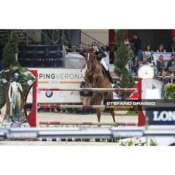 Jumping Verona 2015 - Longines FEI World Cup Jumping - Premio Fixdesign Martin Fuchs on Coriano Carthago Verona,08/11/2015 ph.Stefano Grasso/Jumping Verona