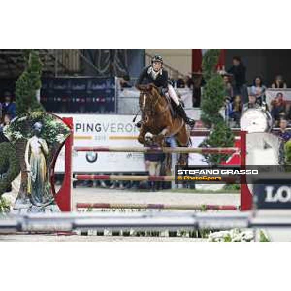 Jumping Verona 2015 - Longines FEI World Cup Jumping - Premio Fixdesign Martin Fuchs on Coriano Carthago Verona,08/11/2015 ph.Stefano Grasso/Jumping Verona