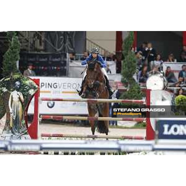 Jumping Verona 2015 - Longines FEI World Cup Jumping - Premio Fixdesign Penelope Leprevost on Vagabond de la Pomme Verona,08/11/2015 ph.Stefano Grasso/Jumping Verona