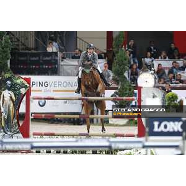 Jumping Verona 2015 - Longines FEI World Cup Jumping - Premio Fixdesign Henrik von Eckermann on Cantinero Verona,08/11/2015 ph.Stefano Grasso/Jumping Verona