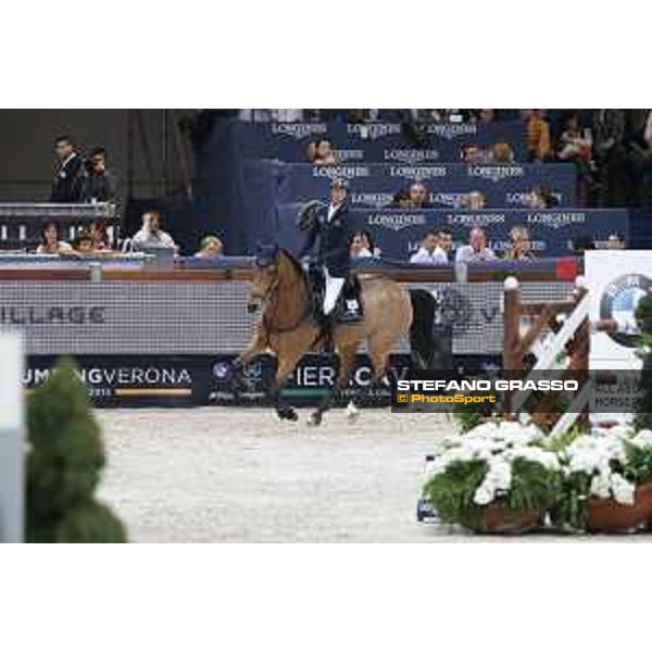 Jumping Verona 2015 - Longines FEI World Cup Jumping - Premio Fixdesign Ben Maher on Sarena Verona,08/11/2015 ph.Stefano Grasso/Jumping Verona