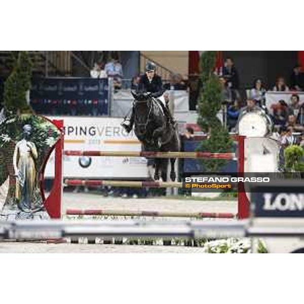 Jumping Verona 2015 - Longines FEI World Cup Jumping - Premio Fixdesign Meredith Michaels Beerbaum on Apsara Verona,08/11/2015 ph.Stefano Grasso/Jumping Verona