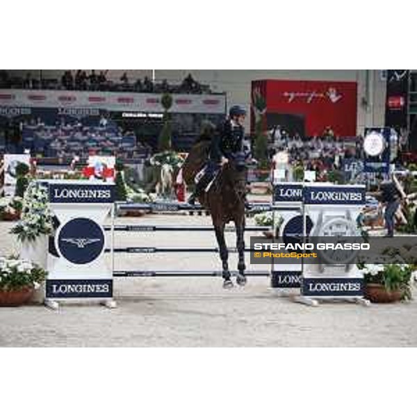 Jumping Verona 2015 Lorenzo de Luca on Erco van\'t Roosakker Verona,8 novembre 2015 ph.Stefano Grasso/Jumping Verona
