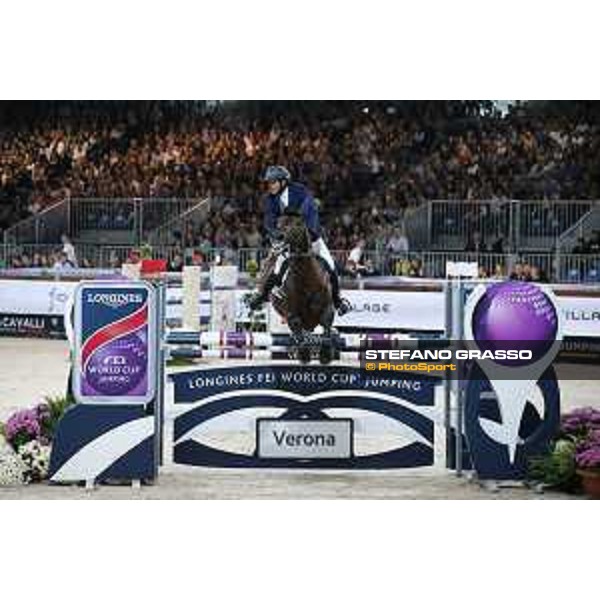 Jumping Verona 2015 Juan Carlos Garcia on Gitano v.Berkenbroeck Verona,8 novembre 2015 ph.Stefano Grasso/Jumping Verona