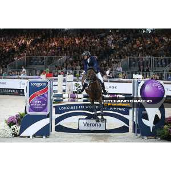 Jumping Verona 2015 Juan Carlos Garcia on Gitano v.Berkenbroeck Verona,8 novembre 2015 ph.Stefano Grasso/Jumping Verona