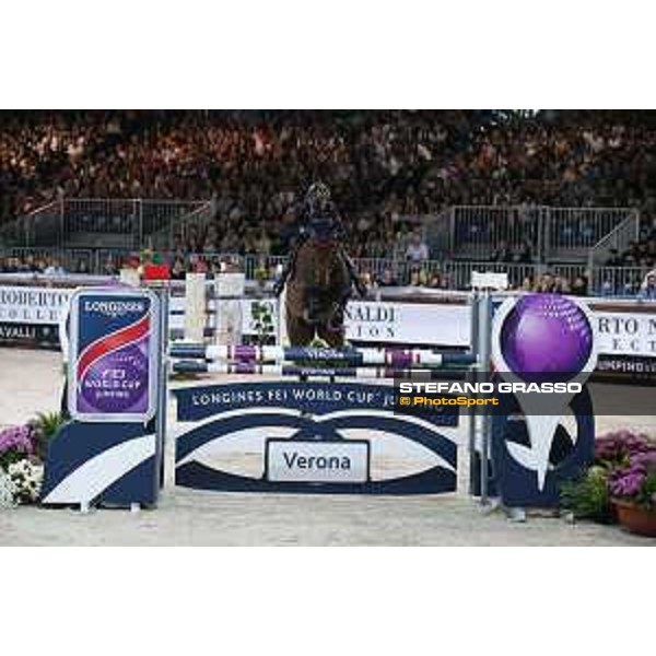Jumping Verona 2015 Emilio Bicocchi on Ares Verona,8 novembre 2015 ph.Stefano Grasso/Jumping Verona