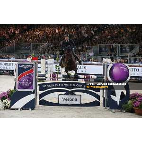 Jumping Verona 2015 Emilio Bicocchi on Ares Verona,8 novembre 2015 ph.Stefano Grasso/Jumping Verona