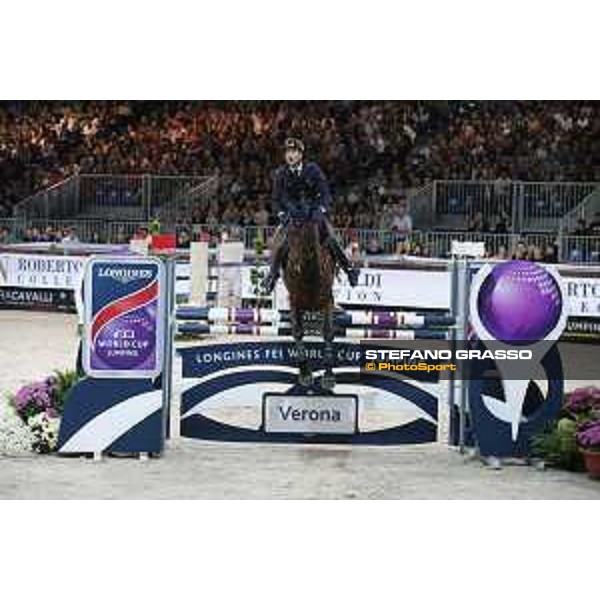 Jumping Verona 2015 Emilio Bicocchi on Ares Verona,8 novembre 2015 ph.Stefano Grasso/Jumping Verona