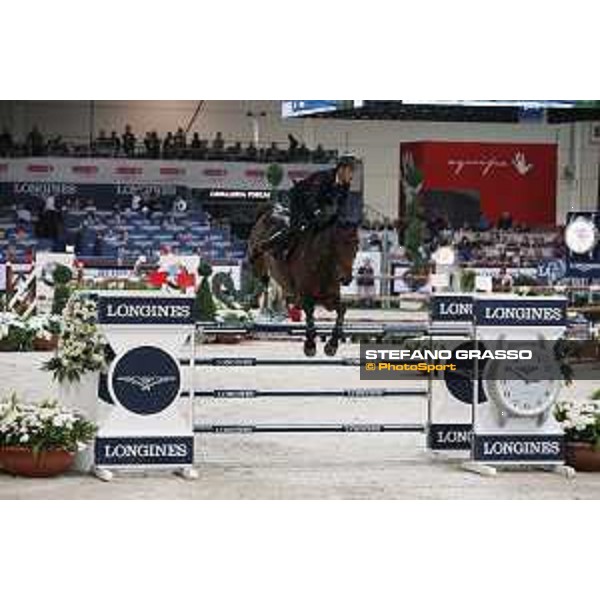Jumping Verona 2015 Emilio Bicocchi on Ares Verona,8 novembre 2015 ph.Stefano Grasso/Jumping Verona