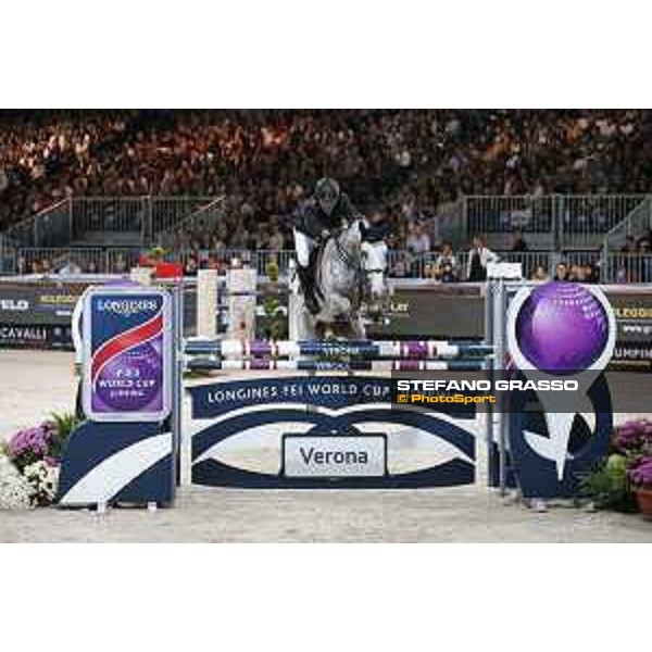 Jumping Verona 2015 Mirco Casadei on Cruzeiro Verona,8 novembre 2015 ph.Stefano Grasso/Jumping Verona