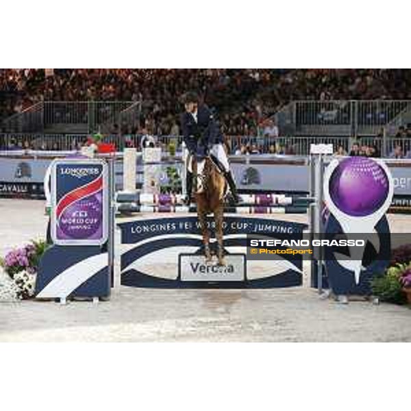 Jumping Verona 2015 Piergiorgio Bucci on Casallo Z Verona,8 novembre 2015 ph.Stefano Grasso/Jumping Verona