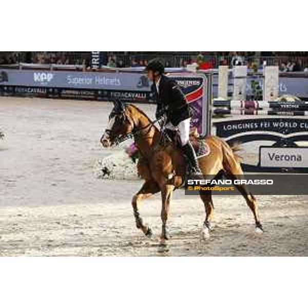 Jumping Verona 2015 Piergiorgio Bucci on Casallo Z Verona,8 novembre 2015 ph.Stefano Grasso/Jumping Verona