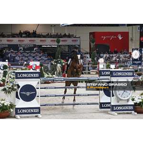 Jumping Verona 2015 Piergiorgio Bucci on Casallo Z Verona,8 novembre 2015 ph.Stefano Grasso/Jumping Verona