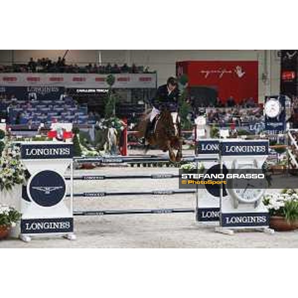 Jumping Verona 2015 Piergiorgio Bucci on Casallo Z Verona,8 novembre 2015 ph.Stefano Grasso/Jumping Verona