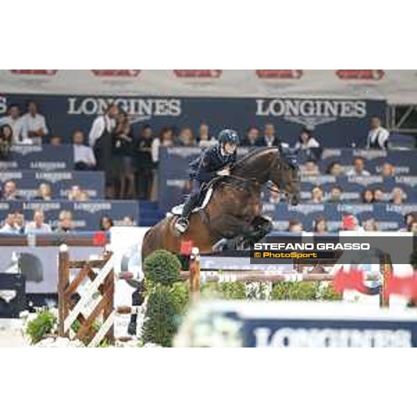 Jumping Verona 2015 Lorenzo de Luca on Erco van\'t Roosakker Verona,8 novembre 2015 ph.Stefano Grasso/Jumping Verona