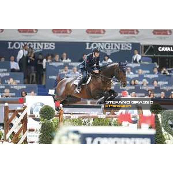 Jumping Verona 2015 Lorenzo de Luca on Erco van\'t Roosakker Verona,8 novembre 2015 ph.Stefano Grasso/Jumping Verona