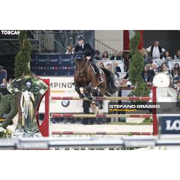 Jumping Verona 2015 Lorenzo de Luca on Erco van\'t Roosakker Verona,8 novembre 2015 ph.Stefano Grasso/Jumping Verona