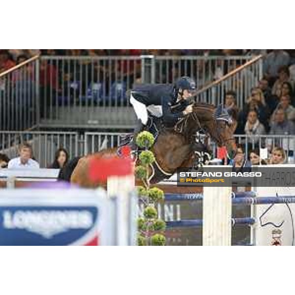 Jumping Verona 2015 Roberto Previtali on Fixdesign Lucaine Verona,8 novembre 2015 ph.Stefano Grasso/Jumping Verona