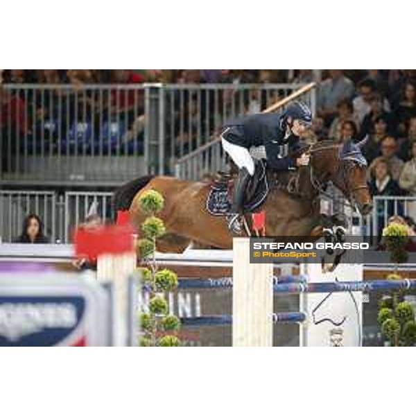Jumping Verona 2015 Roberto Previtali on Fixdesign Lucaine Verona,8 novembre 2015 ph.Stefano Grasso/Jumping Verona