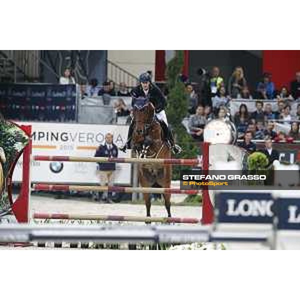 Jumping Verona 2015 Roberto Previtali on Fixdesign Lucaine Verona,8 novembre 2015 ph.Stefano Grasso/Jumping Verona