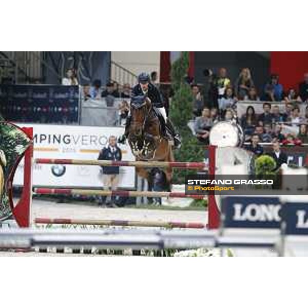 Jumping Verona 2015 Roberto Previtali on Fixdesign Lucaine Verona,8 novembre 2015 ph.Stefano Grasso/Jumping Verona