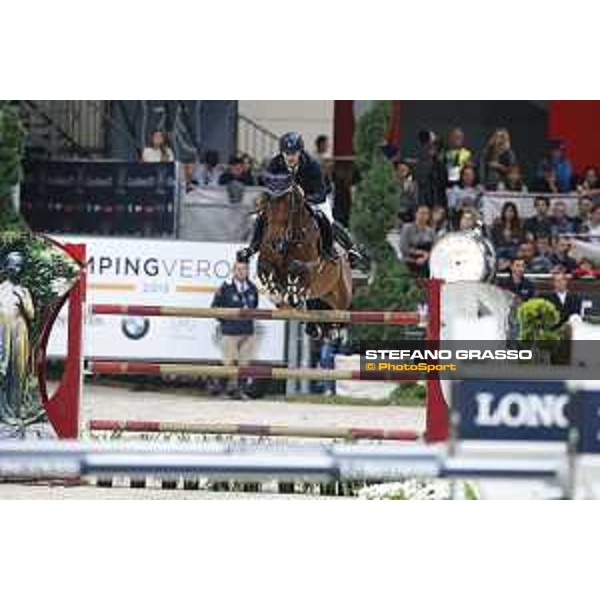 Jumping Verona 2015 Roberto Previtali on Fixdesign Lucaine Verona,8 novembre 2015 ph.Stefano Grasso/Jumping Verona