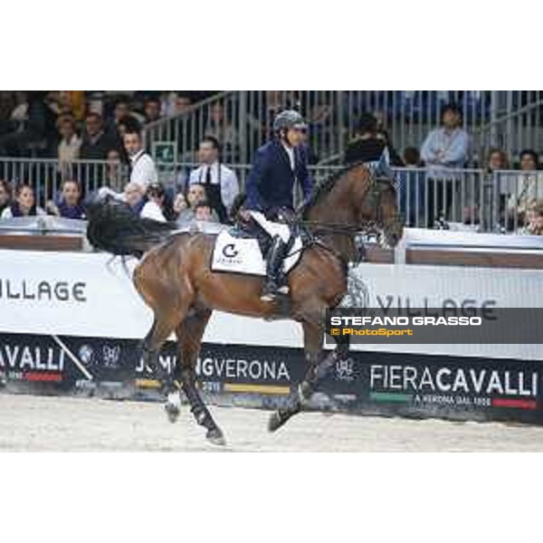Jumping Verona 2015 Juan Carlos Garcia on Gitano v.Berkenbroeck Verona,8 novembre 2015 ph.Stefano Grasso/Jumping Verona