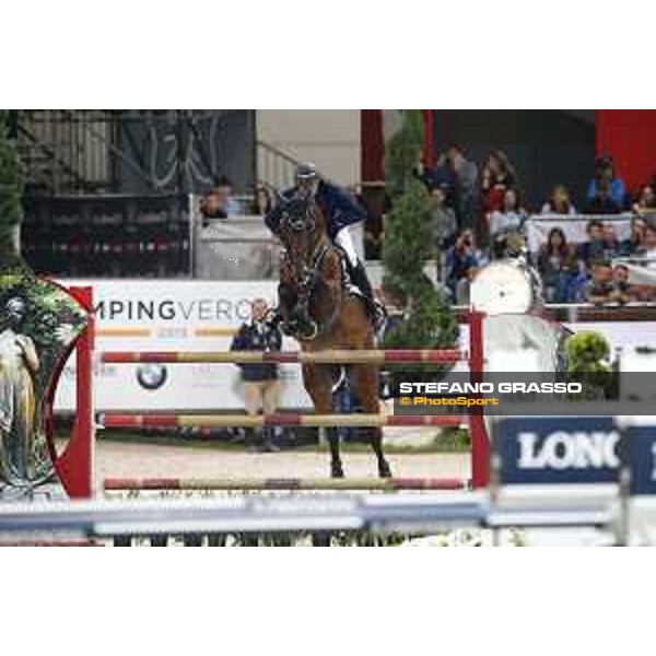 Jumping Verona 2015 Juan Carlos Garcia on Gitano v.Berkenbroeck Verona,8 novembre 2015 ph.Stefano Grasso/Jumping Verona