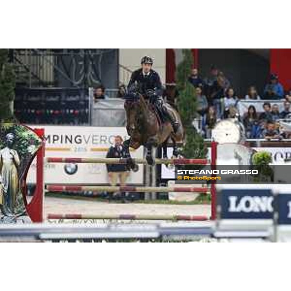 Jumping Verona 2015 Emilio Bicocchi on Ares Verona,8 novembre 2015 ph.Stefano Grasso/Jumping Verona