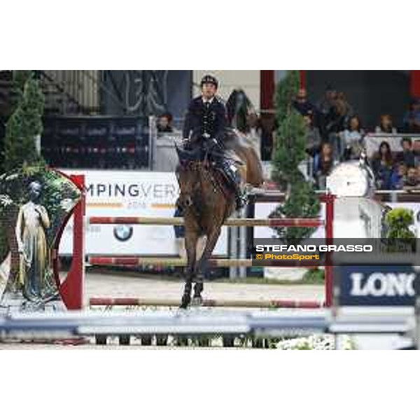 Jumping Verona 2015 Emilio Bicocchi on Ares Verona,8 novembre 2015 ph.Stefano Grasso/Jumping Verona
