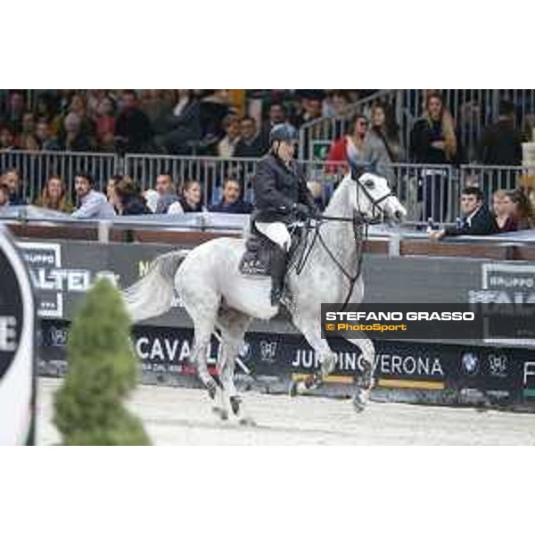 Jumping Verona 2015 Mirco Casadei on Cruzeiro Verona,8 novembre 2015 ph.Stefano Grasso/Jumping Verona