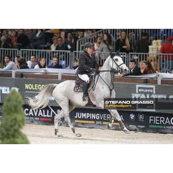 Jumping Verona 2015 Mirco Casadei on Cruzeiro Verona,8 novembre 2015 ph.Stefano Grasso/Jumping Verona