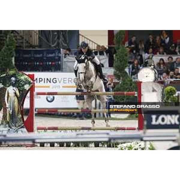Jumping Verona 2015 Mirco Casadei on Cruzeiro Verona,8 novembre 2015 ph.Stefano Grasso/Jumping Verona