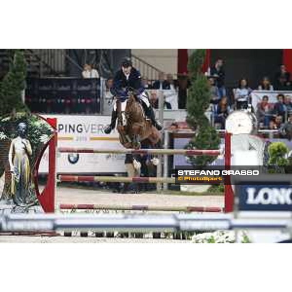 Jumping Verona 2015 Piergiorgio Bucci on Casallo Z Verona,8 novembre 2015 ph.Stefano Grasso/Jumping Verona