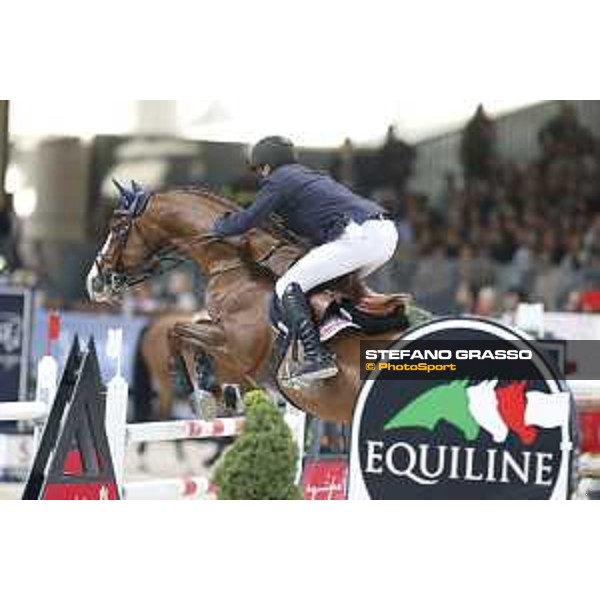 Jumping Verona 2015 Piergiorgio Bucci on Casallo Z Verona,8 novembre 2015 ph.Stefano Grasso/Jumping Verona