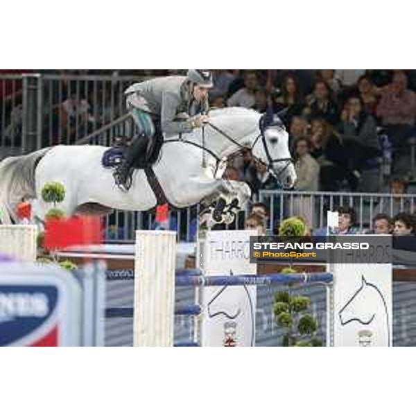 Jumping Verona 2015 Emanuele Gaudiano on Caspar Verona,8 novembre 2015 ph.Stefano Grasso/Jumping Verona