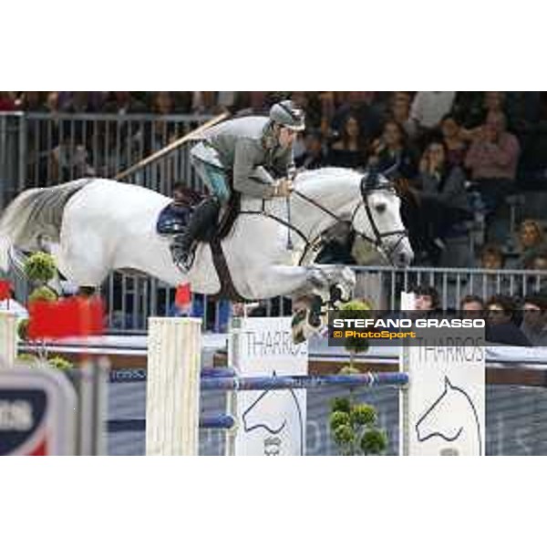 Jumping Verona 2015 Emanuele Gaudiano on Caspar Verona,8 novembre 2015 ph.Stefano Grasso/Jumping Verona