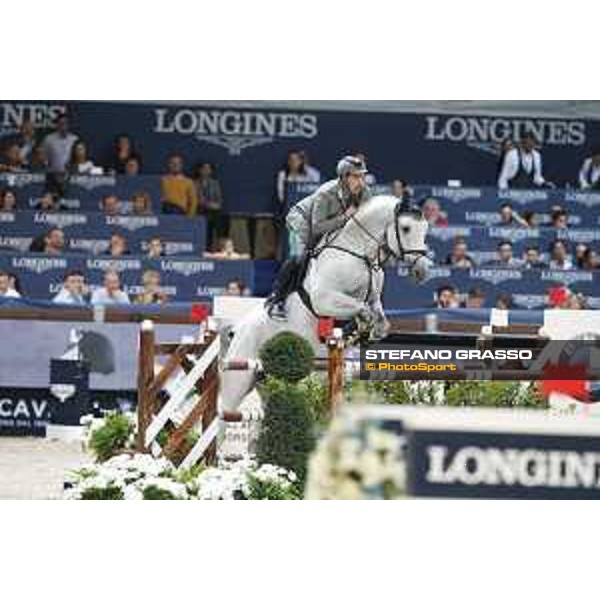 Jumping Verona 2015 Emanuele Gaudiano on Caspar Verona,8 novembre 2015 ph.Stefano Grasso/Jumping Verona