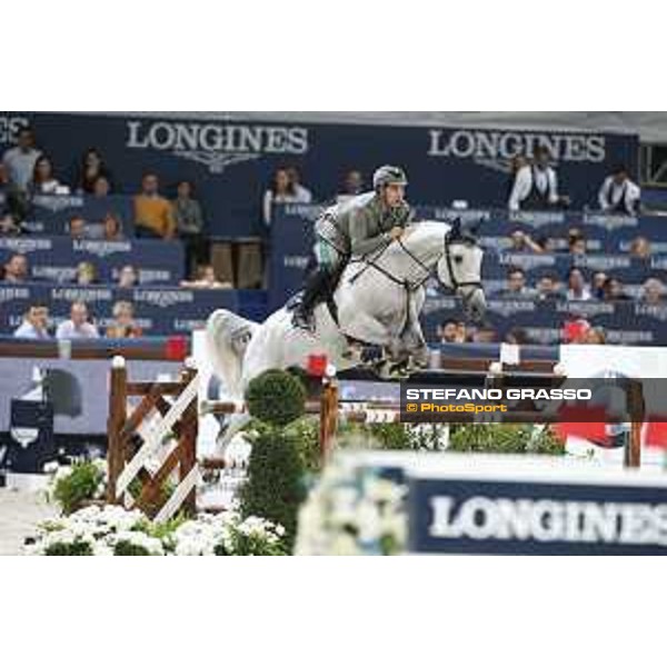 Jumping Verona 2015 Emanuele Gaudiano on Caspar Verona,8 novembre 2015 ph.Stefano Grasso/Jumping Verona