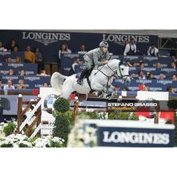 Jumping Verona 2015 Emanuele Gaudiano on Caspar Verona,8 novembre 2015 ph.Stefano Grasso/Jumping Verona