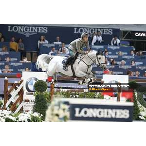 Jumping Verona 2015 Emanuele Gaudiano on Caspar Verona,8 novembre 2015 ph.Stefano Grasso/Jumping Verona