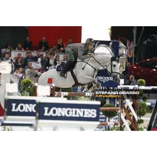 Jumping Verona 2015 Emanuele Gaudiano on Caspar Verona,8 novembre 2015 ph.Stefano Grasso/Jumping Verona