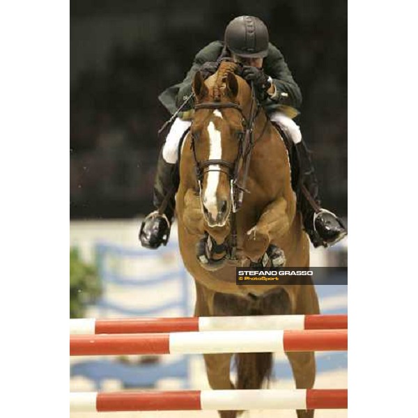 Marcus Beerbaum on Le Mans - Prix nr. 6 at 107¡ CSI-WCUp Verona - 107.a Fiera Cavalli Verona, 5 novembre 2005 ph. Stefano Grasso