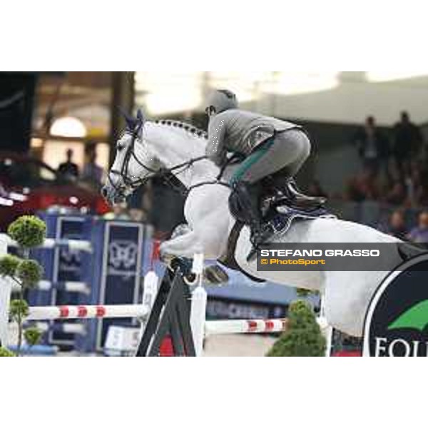 Jumping Verona 2015 Emanuele Gaudiano on Caspar Verona,8 novembre 2015 ph.Stefano Grasso/Jumping Verona