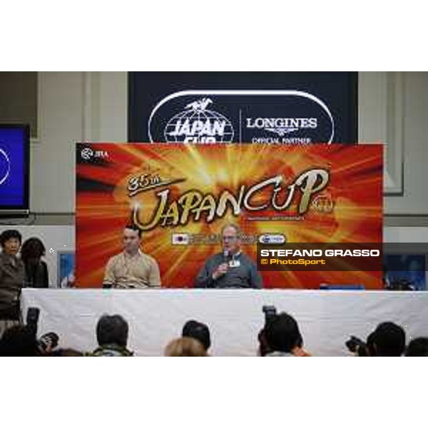The 35th Japan Cup Press conference Erupt\'s connection Tokyo,26th nov.2015 ph.Stefano Grasso