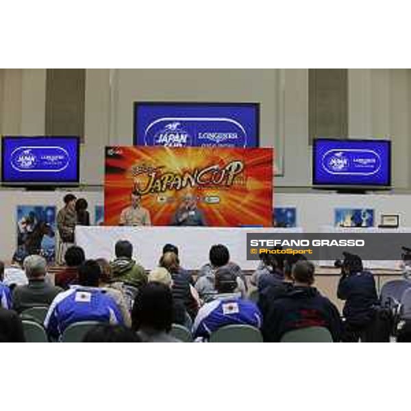 The 35th Japan Cup Press conference Erupt\'s connection Tokyo,26th nov.2015 ph.Stefano Grasso