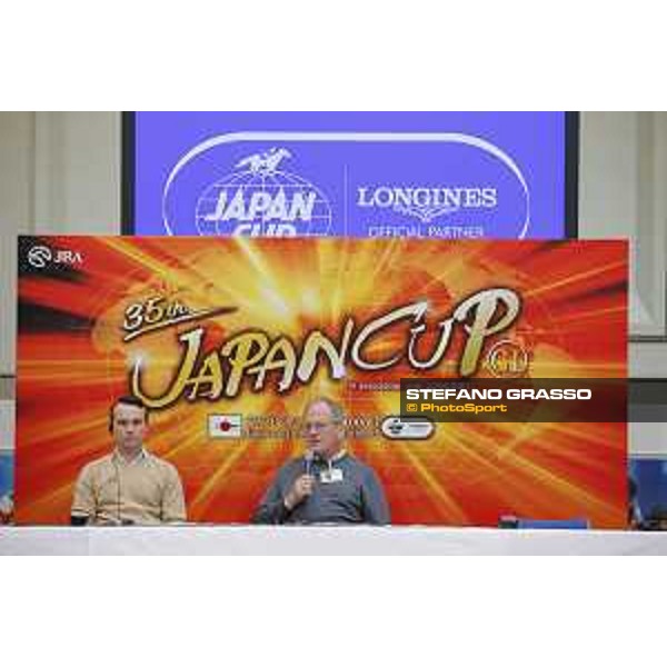 The 35th Japan Cup Press conference Erupt\'s connection Tokyo,26th nov.2015 ph.Stefano Grasso