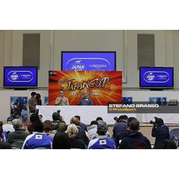 The 35th Japan Cup Press conference Erupt\'s connection Tokyo,26th nov.2015 ph.Stefano Grasso