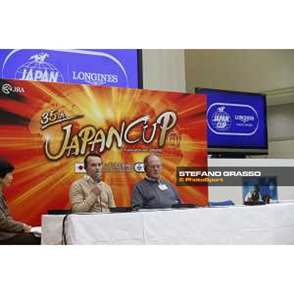 The 35th Japan Cup Press conference Erupt\'s connection Tokyo,26th nov.2015 ph.Stefano Grasso