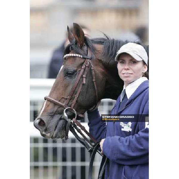 close up for Soldier Hollow and his lad winner of Premio Roma At The Races Rome, 6th november 2005 ph. Stefano Grasso